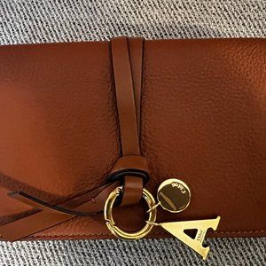 Chloe Alphabet Medium Tri-fold Wallet